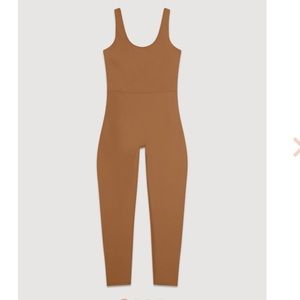 Girlfriend Collective Brown Jumpsuit
